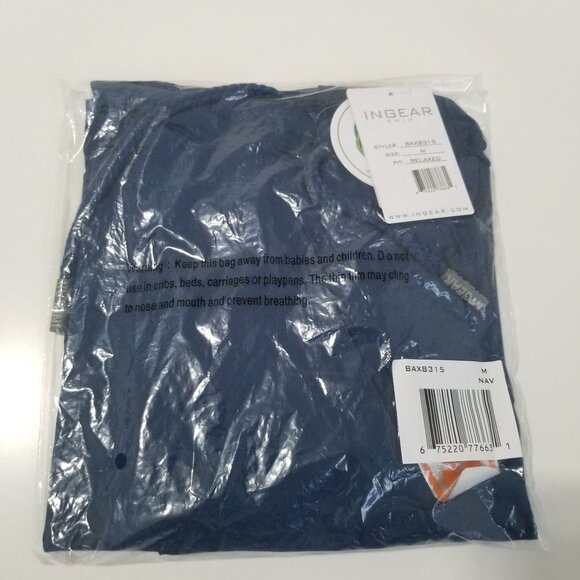 NWT INGEAR KIDS Lightweight Active SHIRT Color NAVY Size M - Picture 6 of 7